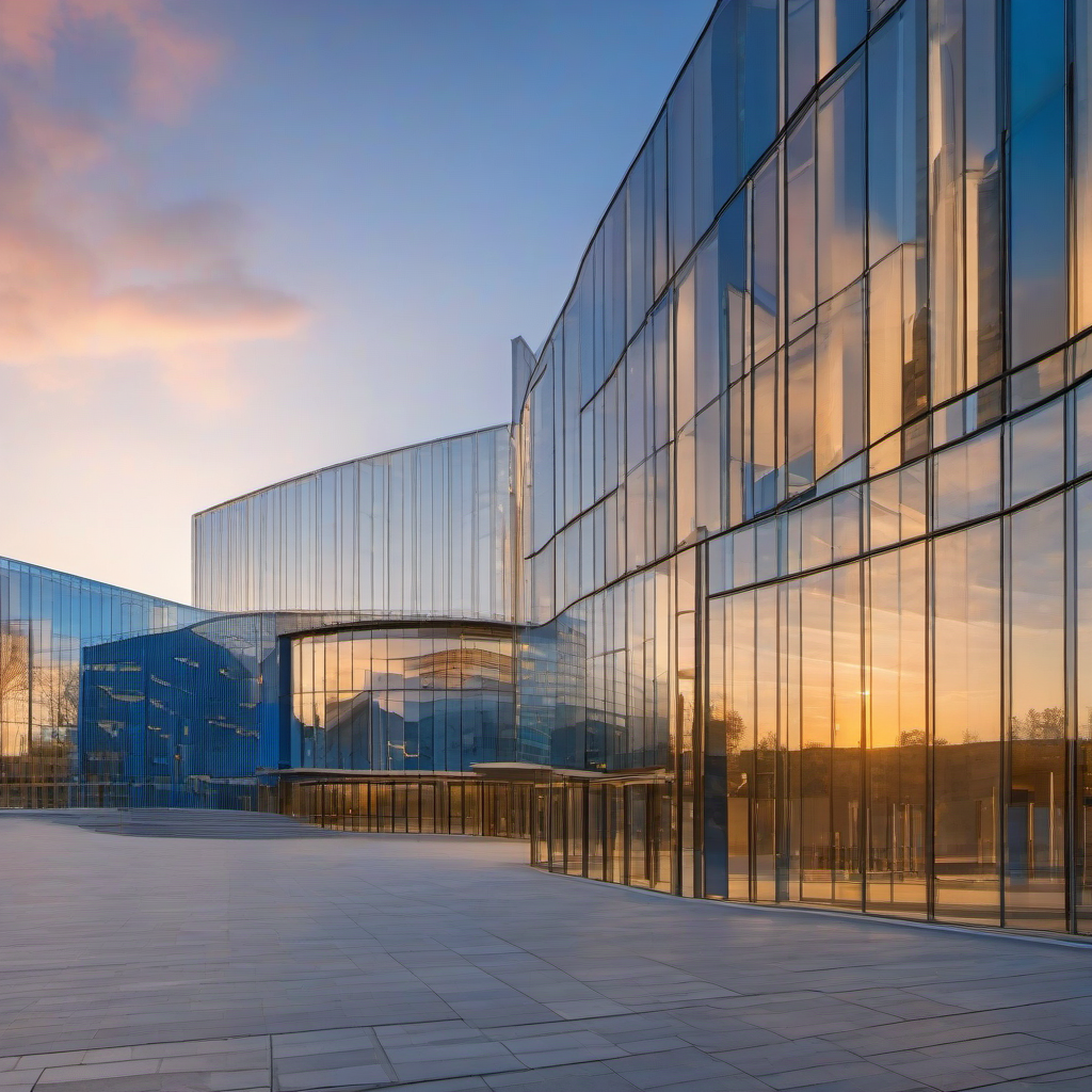 Edificio institucional de la Unión Europea, reflejo del marco normativo para vehículos autónomos